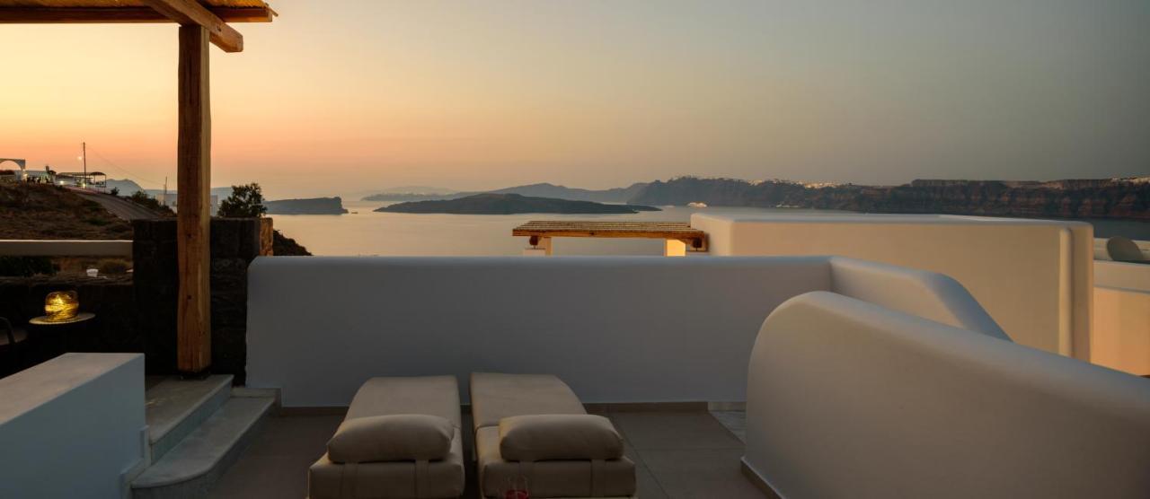 Acro Blue Luxury Villas Akrotírion Eksteriør billede
