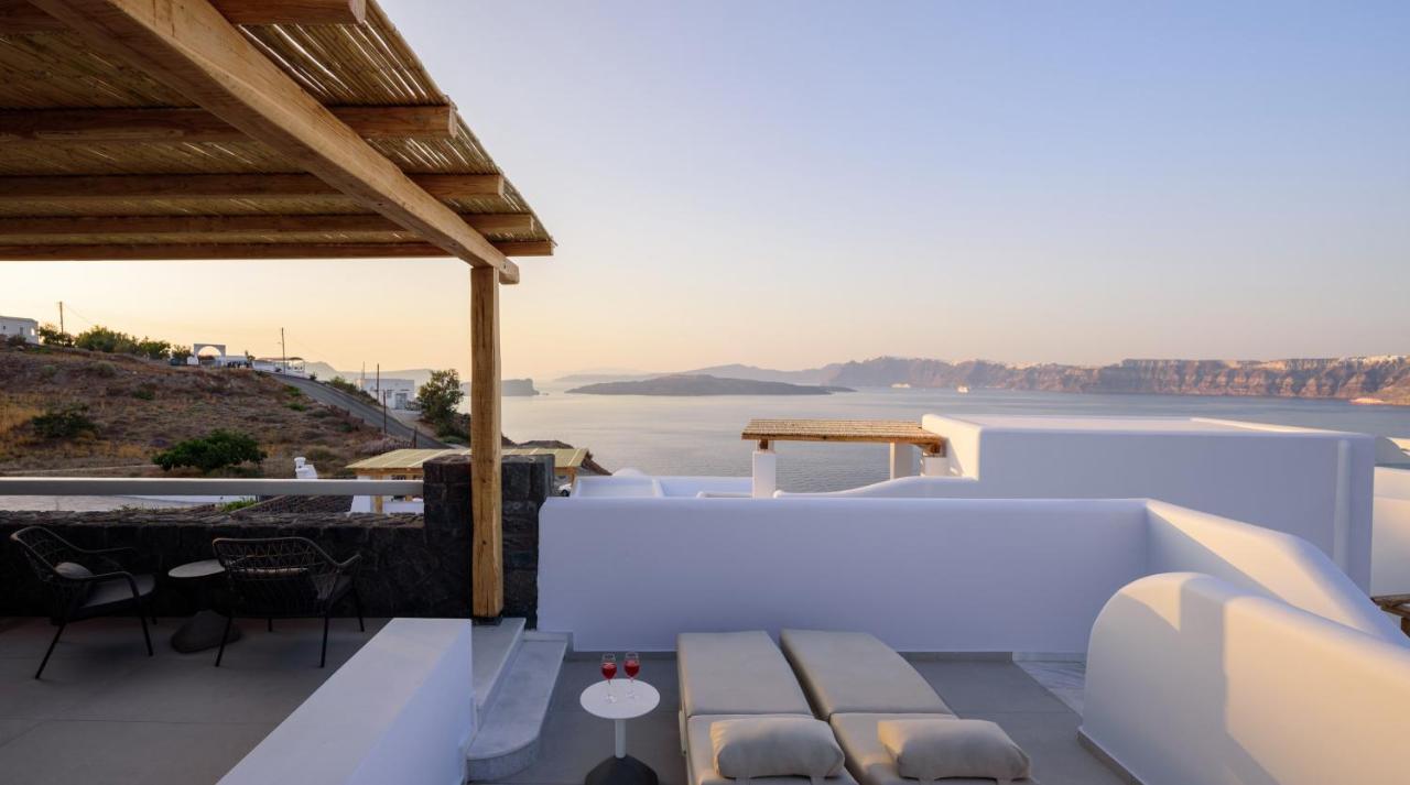 Acro Blue Luxury Villas Akrotírion Eksteriør billede