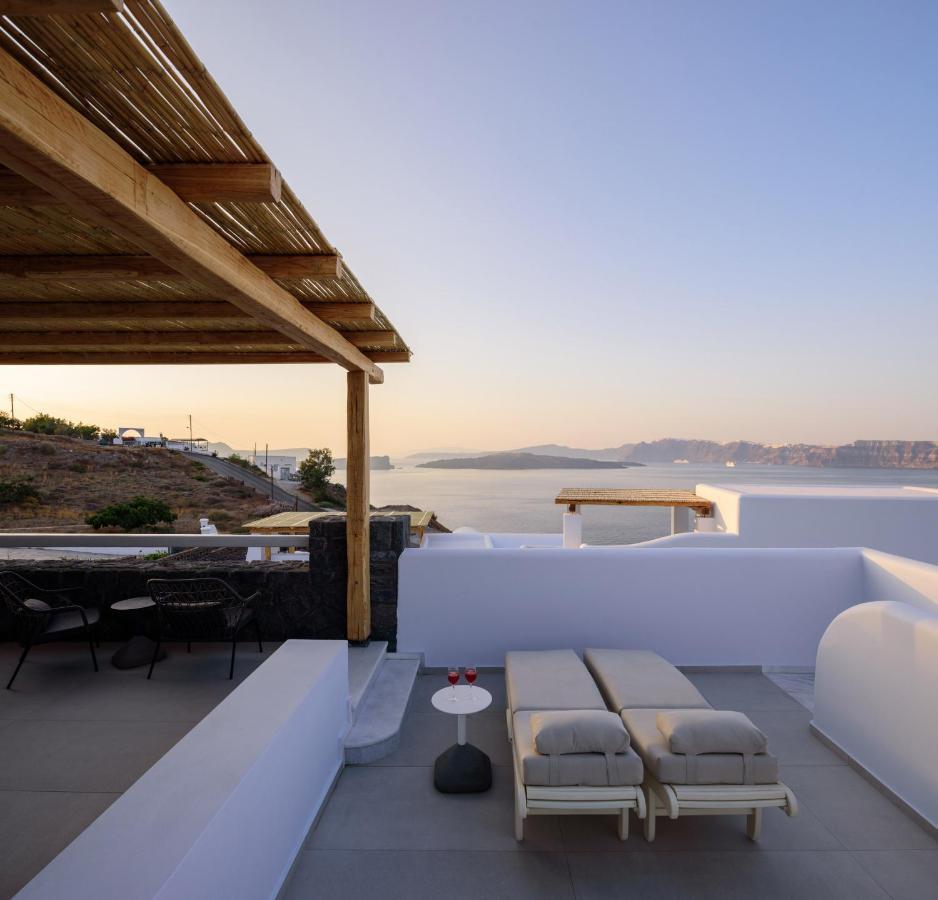 Acro Blue Luxury Villas Akrotírion Eksteriør billede