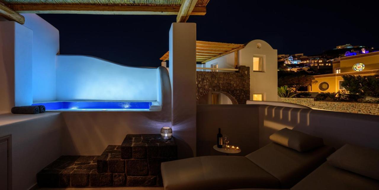 Acro Blue Luxury Villas Akrotírion Eksteriør billede