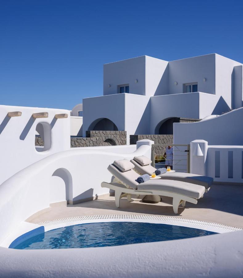 Acro Blue Luxury Villas Akrotírion Eksteriør billede