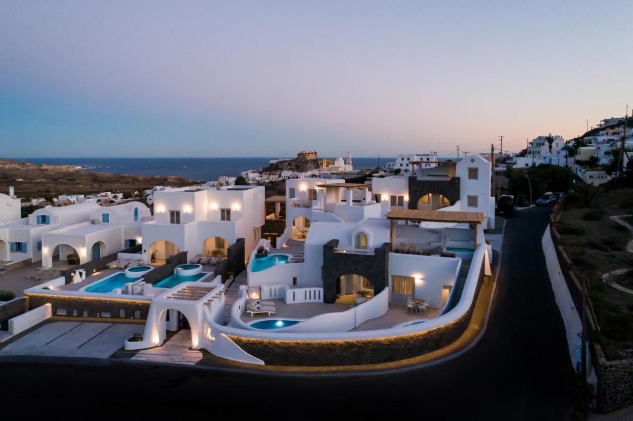 Acro Blue Luxury Villas Akrotírion Eksteriør billede