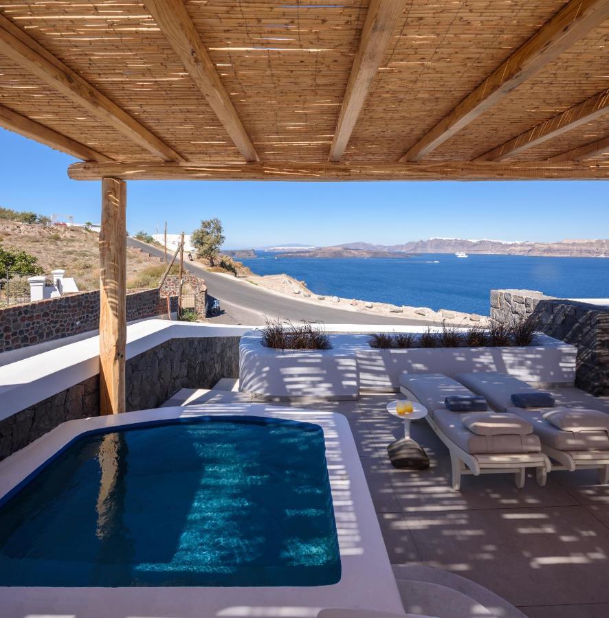 Acro Blue Luxury Villas Akrotírion Eksteriør billede