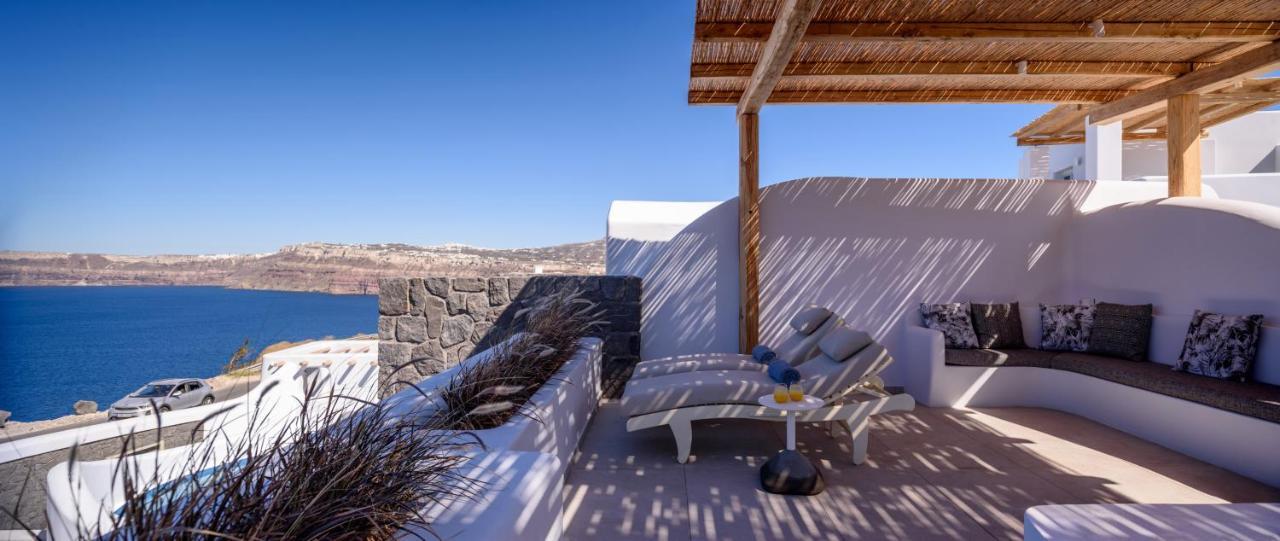 Acro Blue Luxury Villas Akrotírion Eksteriør billede